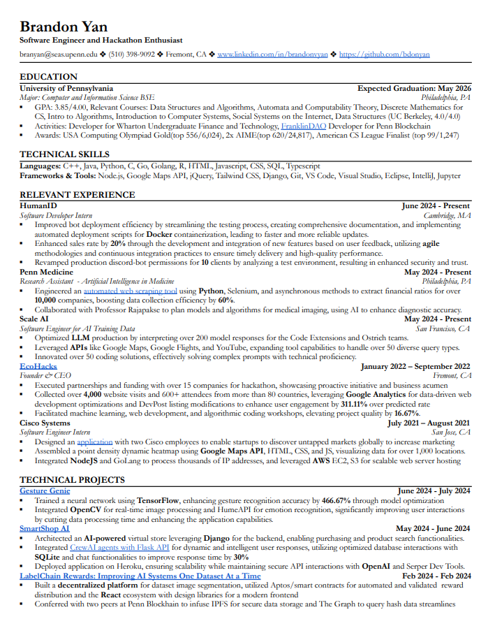 Resume